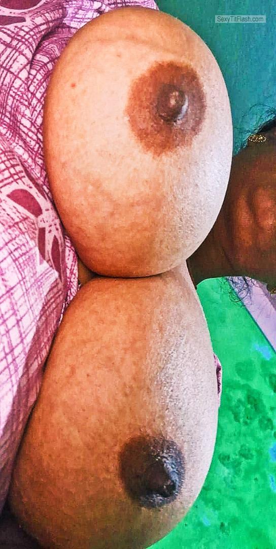 Extremely big Tits Of My Wife Selfie by Hemani